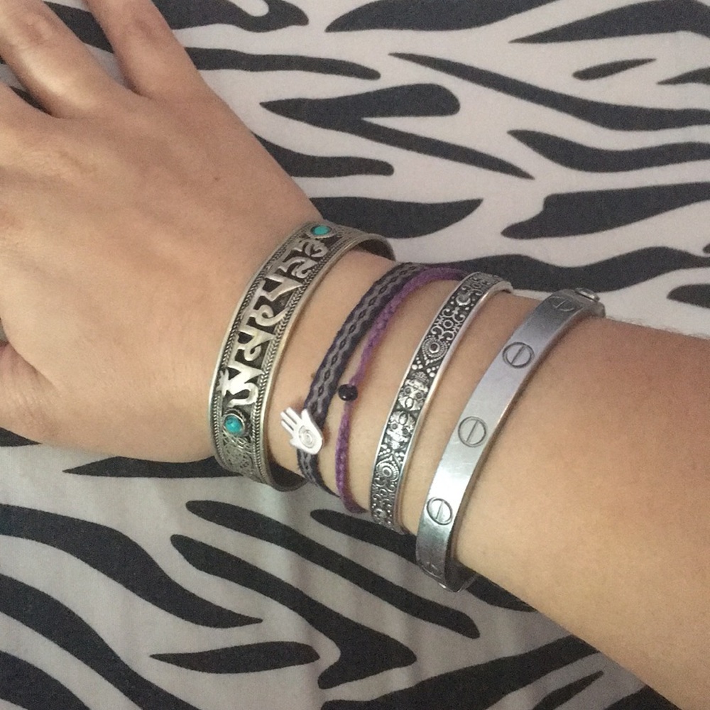 Silver Bangle - Picture 6 of 8